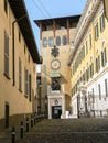 Italy. Bergamo. Bergamo Alta. Catholic Seminary Royalty Free Stock Photo